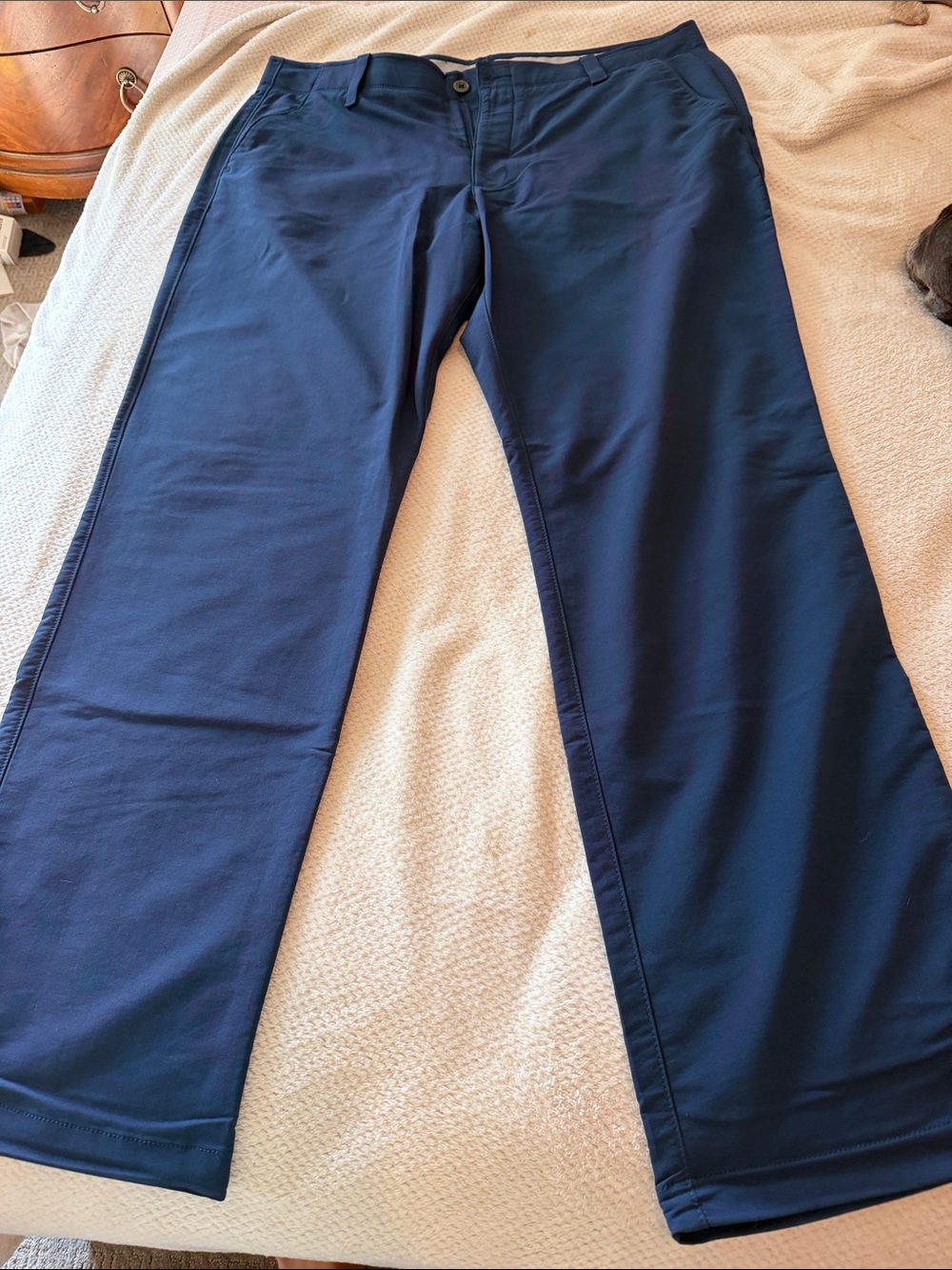 Under Armour Navy Flare-Leg Performance Jeans